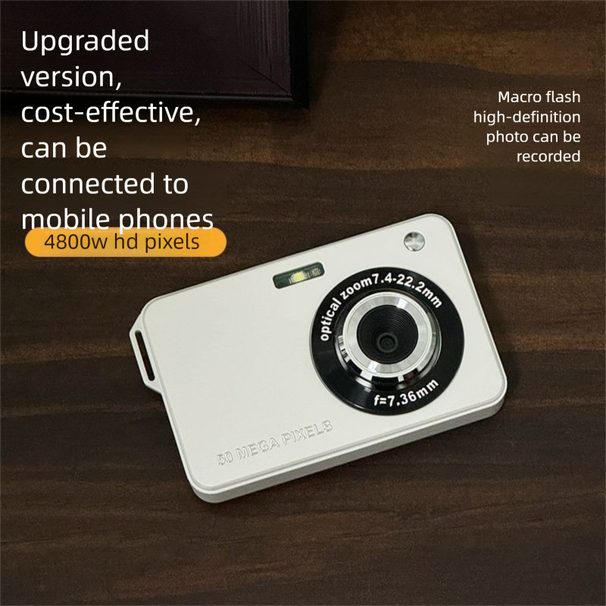 High Definition Entry-Level Student Digital CCD Campus High-Pixel Portable Travel Photo Card Camera_voghion.com