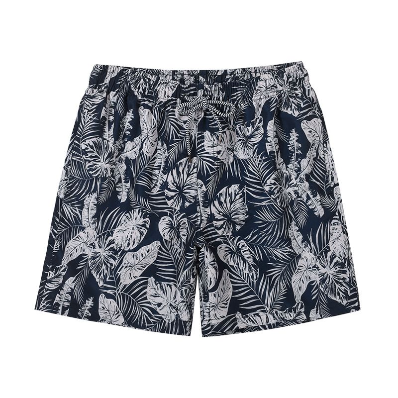 Herren Casual Set Hawaiian Urlaub Stil Strand Hose Neue Blume Hemd_voghion.com