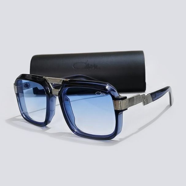 ORIĢINĀLĀ CAZA MOD669 Kvadrātveida acetāta rāmis vīriešu saulesbrilles, klasiskas, modernas braukšanas pret atspīdumiem sievietēm pāra brilles_voghion.com