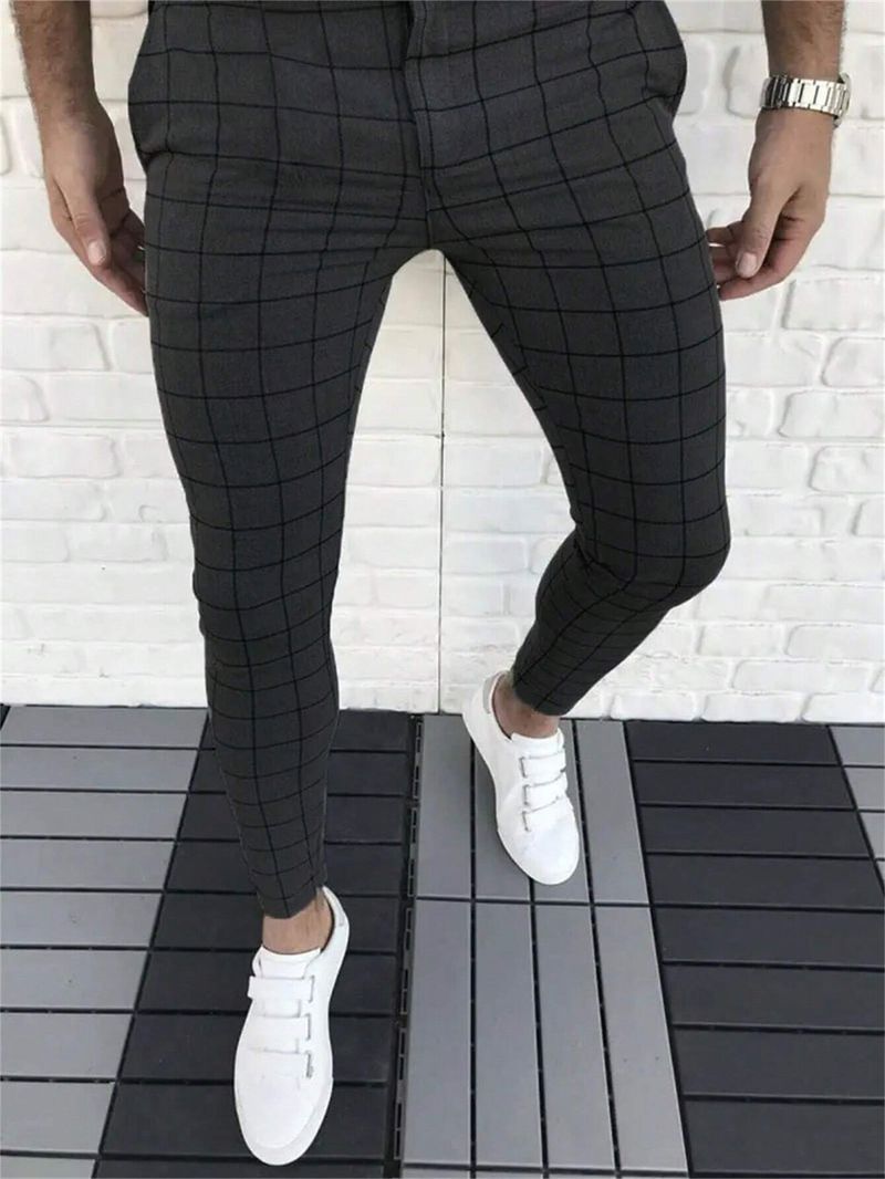 Casual Pants Men's Trousers Loose Suit Pants Light Business Suit Pants Spring And Autumn Trousers_voghion.com