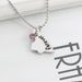 Hot sales Creative women's with the words' Love necklace is a great gift 'written on it_voghion.com