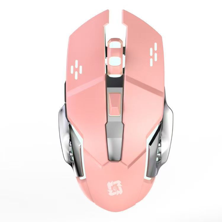 Wireless Silent Luminous Rechargeable Bluetooth Office E-Sports Game Neutral Notebook Desktop Computer Mouse_voghion.com