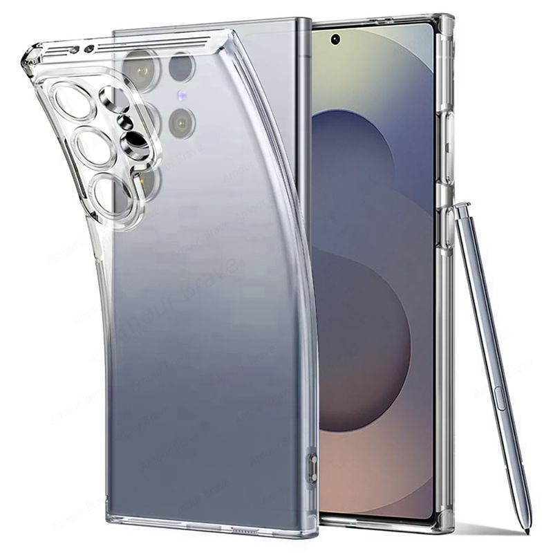 Coque transparente pour Samsung Galaxy S25, S24, S23, S22 Ultra, S21 Plus, S20 FE, A55, A35, A53, A52s, A34, A14, A54, A15 5G_voghion.com
