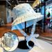 Spring Atmospheric Korean Style Sweet Cute Small Broken Flowers Fisherman Hat Ladies Multifunctional Handbag Summer Parasol_voghion.com