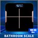 precision Bath Photo Room Electronic Scale, Accurate, LED Screen Temperature Display Can Switch KG And Pound, Super Wide_voghion.com