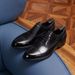Timeless British Brogues For Men, Goodyear Welted Calfskin Shoes, Retro Round Toe Design_voghion.com