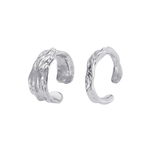 Korean New Ins Irregular Wrinkled Female Fashion Niche Design Water Wave Texture Index Finger Ring_voghion.com