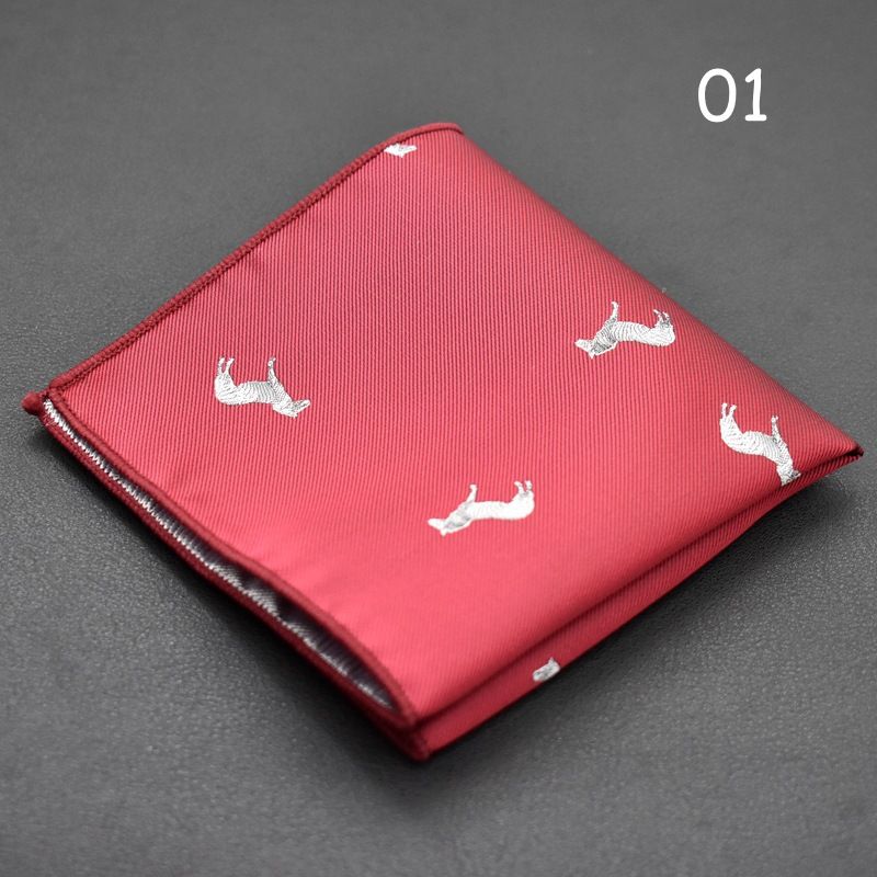 Fazzoletto da taschino per camicia da uomo, in poliestere e seta, con foulard quadrato, per matrimonio e lavoro_voghion.com