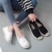 CMY Women Flats Shoes Slip On Ladies Canvas Lazy Loafers Breathable Espadrilles Spring Autumn Footwear_voghion.com