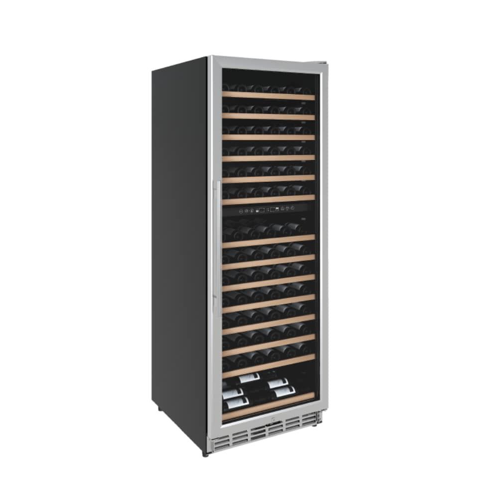 24in Wide Dual Zone Wine Refrigerator Cooler-154 Bottle Capacity_voghion.com
