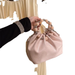 Beaded Handheld Pleated Clouds Women 2025 Spring Summer New High Quality Texture Nicole Design Shoulder Crossbody Bag Fashion Versatile Casual Daily_voghion.com