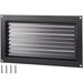 VEVOR Flood Vent, 16" X 32" Foundation Flood Vent, To Reduce Foundation Damage And Flood Risk, Black, Wall Mounted Flood Vent, For Crawl Spaces,Garages & Full Height Enclosures (16" X 32")_voghion.com