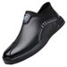 Men's Slip-On Leather Loafers - Soft Sole Comfortable Driving Shoes For Business Casual_voghion.com