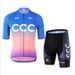 CCC Team Style Sommer Kurzarm Atmungsaktives Radtrikot Outdoor-Ausrüstung Downhill-Shirt_voghion.com