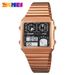 Shimei Fashion Multifunctional Thermometer For Men Students Outdoor Casual Waterproof Dual Display Electronic Watch_voghion.com