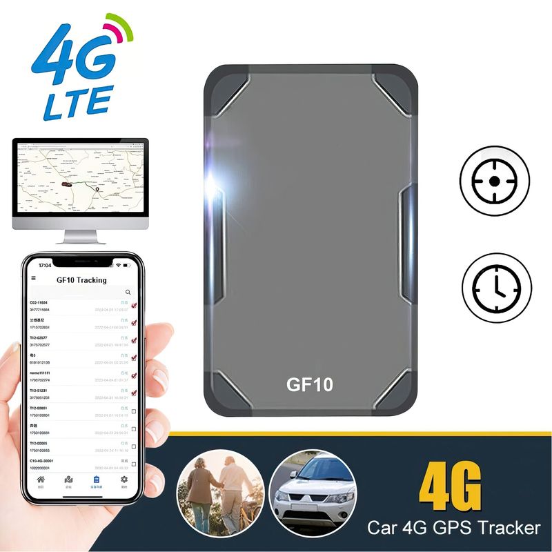 Mini GPS Tracker Location Finder Keychain w/ Satellite Synchronization_voghion.com