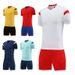 Conjunto de futebol adulto infantil respirável e absorvente de suor para treinamento esportivo, camisa de equipe de competição para estudantes, tamanho da impressão_voghion.com
