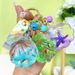 Creative Starfish Shell Keychain, Trendy Liquid Quicksand Pendant, Car Bag Accessories_voghion.com