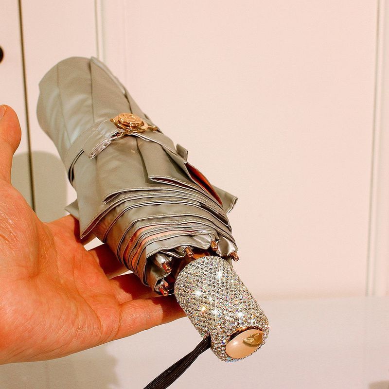 Premium UV Protection Double-Layer Sun Umbrella – Stylish TPE Fabric With Reinforced Frame (Manual Open, Long Handle Design)​_voghion.com