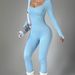 Kadın Giyim Dikişsiz Yoga Tulumu - Kadınlar İçin Tek Parça Hızlı Kuruyan Sıkı Fitness Giysisi, Nefes Alabilen ve Esnek Antrenman Tulumu_voghion.com