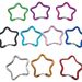 Carabiner Aluminum Alloy Five-Pointed Star Colorful Steel Wire Accessory Hook_voghion.com