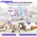 Cat Recovery Suit Professional,Abdominal Wounds Cone E-Collar Alternative,Pet Surgical Recovery Suit Soft Onesie For Cats_voghion.com