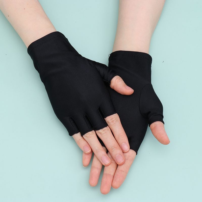 Guanti da guida estivi Ice Silk Sunscreen da donna Touch Screen Anti-UV Traspiranti Antiscivolo_voghion.com