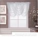 Luxurious Decoration: Lucia's Elegant Waterfall Curtains, For The Living Room, Kitchen And Bedroom, Soft Polyester Curtains, Single White_voghion.com