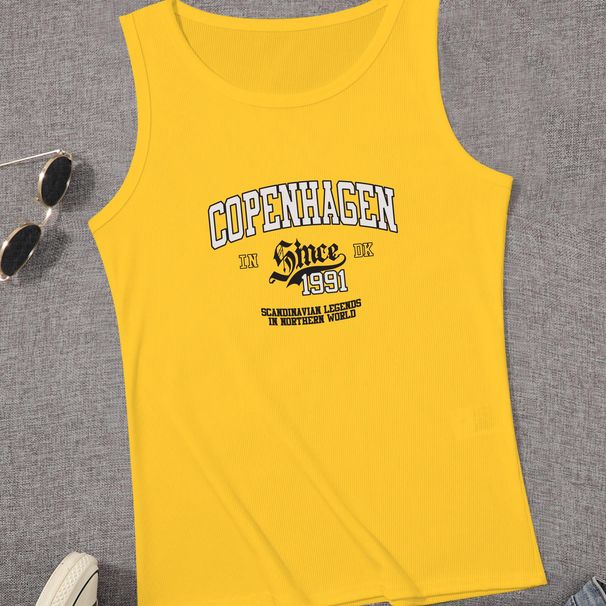 Soft and Breathable Women's Solid Color Racerback Tank Top for Yoga, Pilates & Casual Wear - Gray_voghion.com