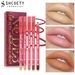 Lip Liner 12 Color Matte Lipstick Lip Liner Set Nude Color Lasting Non Fading Third Generation_voghion.com