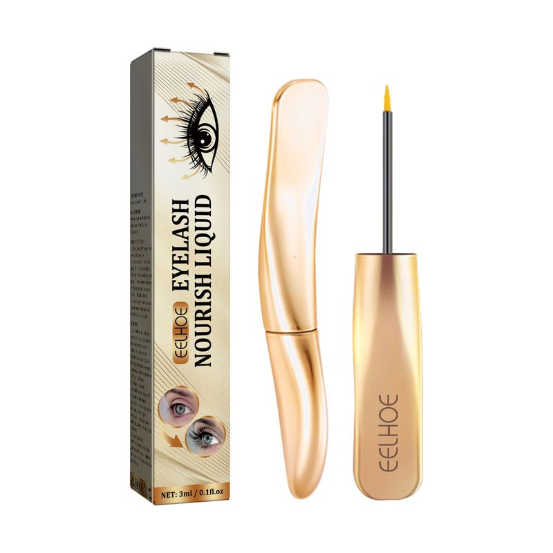 EELHOE is a dark, curly naturally beautiful eyelash care solution with long, plump and dense eyelashes_voghion.com