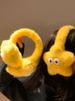 Simpatici paraorecchie in peluche a forma di stella gialla, per donne, autunno e inverno, caldi e spessi, resistenti al freddo_voghion.com