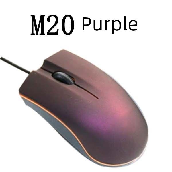 Žičani miš M120 Stolno računalo Mute Laptop Za dom M20 Fotoelektrična igra Ured USB Velika crvena točka_voghion.com