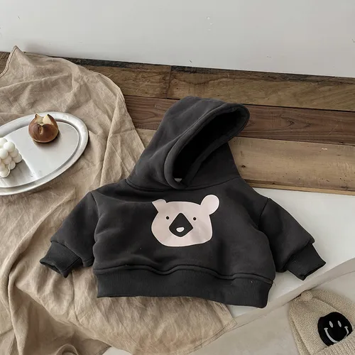 Baby clothing Infants and young children outfitting hoodie boys and girls baby loose hoodie children fashionable coat tide_voghion.com
