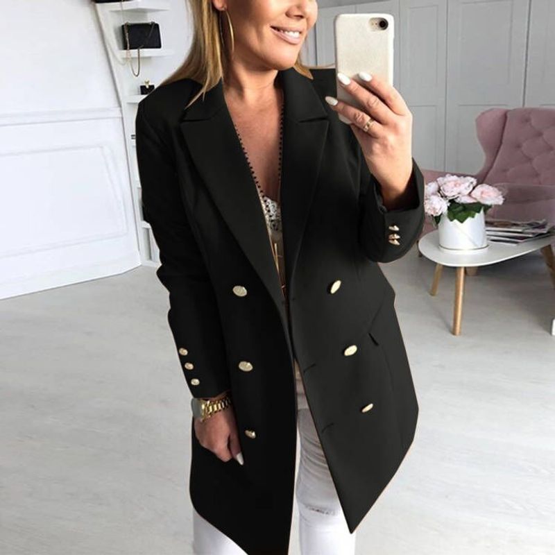 Manteau en laine double face femme manteau en laine femme coupe vent pour femme_voghion.com