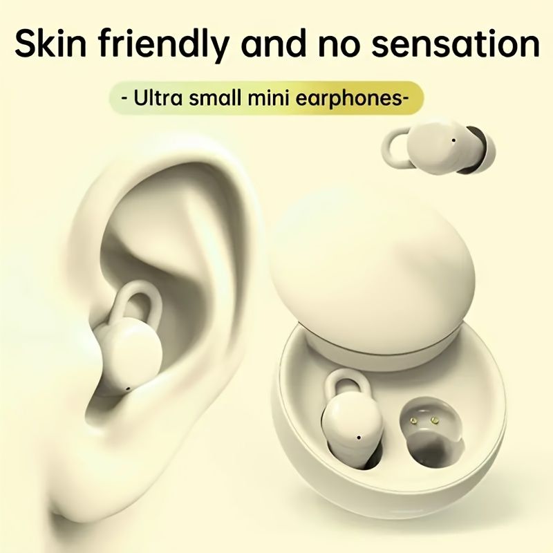 Nieuwe draadloze mini-slaapoortelefoons, in-ear-oortelefoons, ultralange stand-by, voor vrije tijd, sport, reizen, hoge kwaliteit, oortelefoonschuif-oplaadetui, GIF_voghion.com