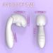 Kitty Patting Saugvibrator in Katzenkrallenform mit abnehmbarem Kopf, wasserdicht, starke Vibration, Masturbator für Frauen_voghion.com