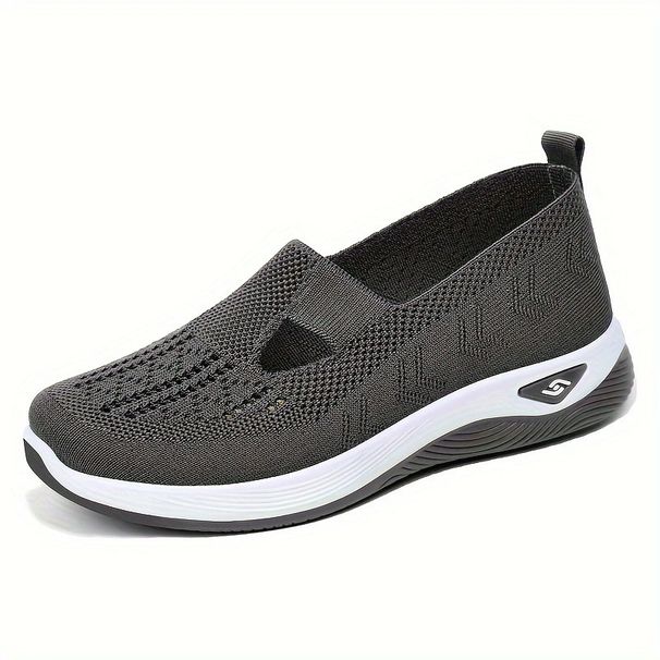 Summer breathable comfortable single shoes soft sole casual mesh shoes_voghion.com