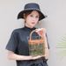 Summer New High-End Box Niche Design Women's Bamboo Handle Acrylic Transparent Small Bag_voghion.com