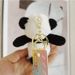 Panda Plush Keychain Genuine Cute Soft Animal Doll Stuffed Bag Toy Accessory_voghion.com