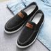 SHLIANG Men's Casual Shoes Breathable Canvas Denim Sneakers Men Walking Flats Spring Summer Lightweight Slip-on Loafers Shoes Man Y0227_voghion.com