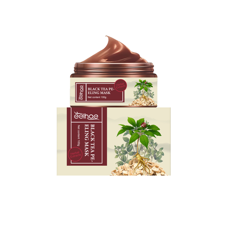 EELHOE Ginseng A base di erbe Strappa i punti neri Elimina la cheratina Ripara l'oscurità Macchie desalinizzanti Maschera viso alla melanina_voghion.com