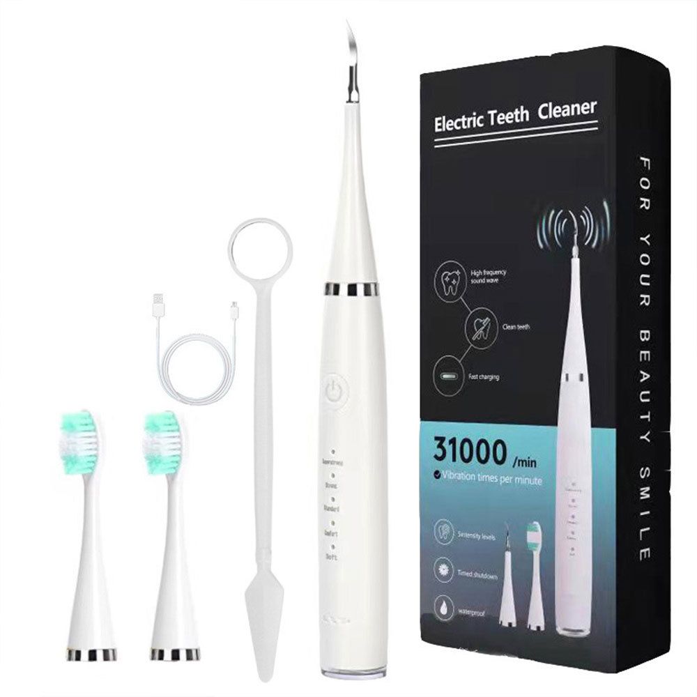 New ultrasonic scrubber, electric toothbrush, tooth scrubber, tartar, calculus, high-frequency remover, tooth beauty instrument_voghion.com