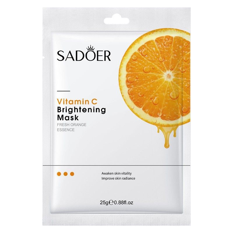 SADOER Vitamin C Skin Brightening Series lotion face cream Facial Cleanser Lotion Toner essence_voghion.com
