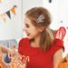 1–4 Stück Halloween-Skeletthände, Knochenkrallen-Haarspange, weiße Party-Haarnadeln, Skelettkralle, zum Dekorieren von Festivals, Versammlungen, Styling-Werkzeug_voghion.com