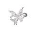 Exquisite Three-dimensional Butterfly Ring For Women, Simple Fashionable Temperament, Adjustable Opening, Sweet Cool,_voghion.com