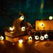 Halloween LED Ghost Eye String Lights - Spooky Indoor Decor With Adjustable Brightness, IP65 Waterproof, 1.5M/3M Length Options_voghion.com