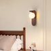 Lampada da parete in noce in stile giapponese per balcone, sfondo per interni, corridoio, corridoio, LED, luce minimalista per comodino, camera da letto_voghion.com