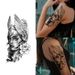 Lasting 15 Days Temporary Waterproof Non-reflective Female Warrior Pattern Sticker Body Art Girl Arm Tattoo_voghion.com