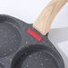 3-Hole Breakfast Maifan Stone Special For Frying Eggs Non-Stick Steak Egg Pancake Pan_voghion.com